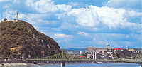 Der Gellertberg aus dem Süden