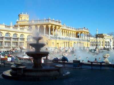 Széchenyi Thermalbad in Budapest