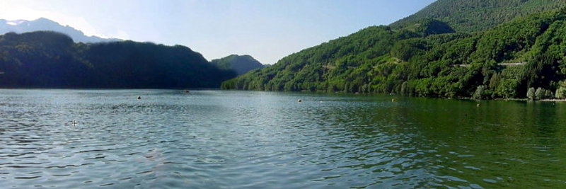 Panoramablick aus dem Hotel Parc Hotel du Lac