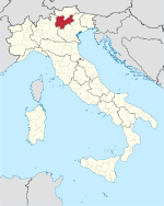 Provinz Trient in Italien