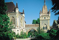 Burg Vajdahunyad im Budapest