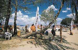 Coca Cola Beach in Siófok