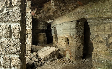 Mönchsklausen in tihany aus dem 11. Jahrhundert