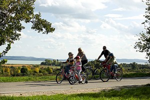Mit dem Fahrrad um den Balaton