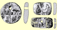 8.000 Jahre alte Ungarische Runenschrift aus Tatárlaka (heute in Rumänien)