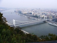 Elisabethbrücke in Budapest