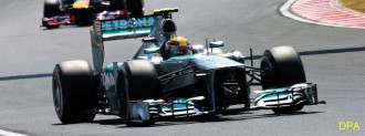 Lewis Hamilton mit Mercedes am Hungaroring