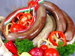 Májas hurka / Wellwurst - hier Leberwurst