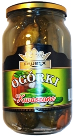 Polnische Sauerteiggurken