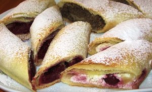 Verschiedene Strudel