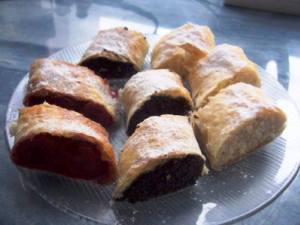 Verschiedene Strudel