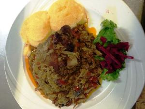 Polenta als Beilage