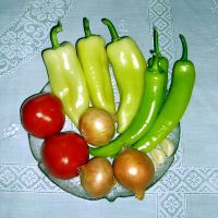 Gemüse für die Gulaschsuppe