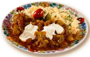 Gombapörkölt - Pilzragout